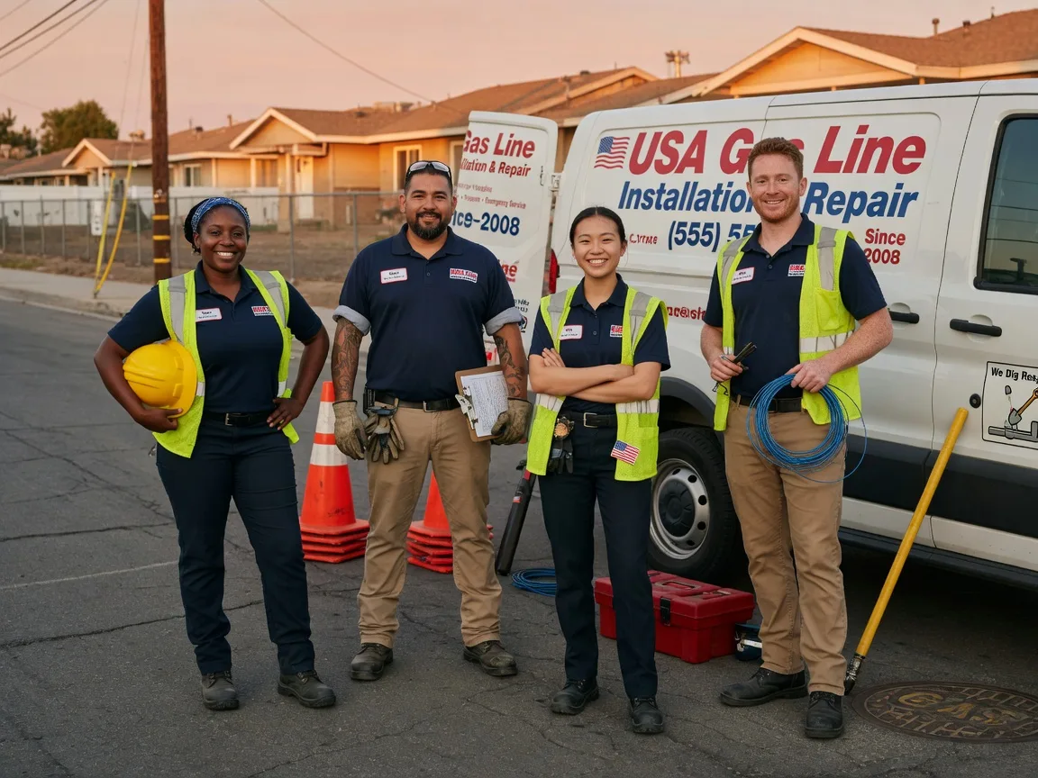 Gas Line Installation company in Nitro, WV